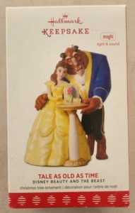 Hallmark 2017 Andenken Ornament Geschichte so alt wie die Zeit Disney Die Schöne und das Biest - Bild 1 von 5