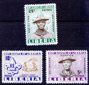 Liberia 1962 MNH 3v, Boys Scouts, Sports  [Zw] - Picture 1 of 1