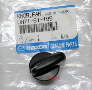 98-05 MAZDA B2500 BRAVO FORD RANGER HEATER AIR CONDITION CONTROL KNOB UH7161195 - Picture 1 of 6