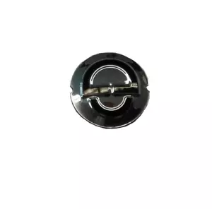 Originale Schuberth logo emblema copertura meccanismo visiera SH Icon cromo 3D SR1 2 - Foto 1 di 6