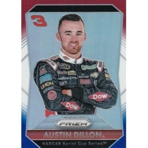 Austin Dillon 2016 Panini Prizm NASCAR Red White Blue Prizm #3
