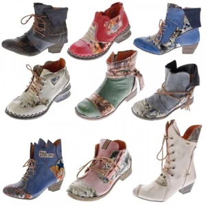 TMA B-Ware Leder Stiefeletten Stiefel Damen Schuhe 5161 6106 6188 5195 7011 5155 - Bild 1 von 3