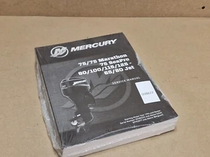 Mercury 75 90 100 115 125 65 80 Manuale di servizio 90-8M0110566 Nov 2015 NUOVO - Foto 1 di 9