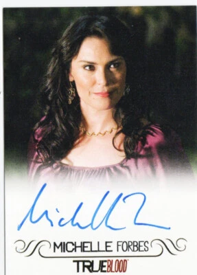 True Blood Archives 2013 Auto Autograph Michelle Forbes as Maryann Forrester - Image 1 of 2