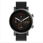 Mobvoi TicWatch E3 47mm Polycarbonate Case with Silicone Strap - Panther Black
