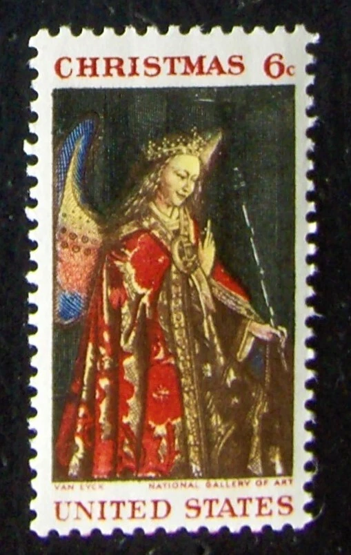 US 6c stamp, SC #1363 Christmas MNH 1968 - Image 1 of 1