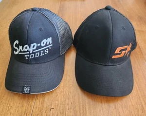 Snap-On Tools Hat Set of 2 Official Brand Black - Picture 1 of 5