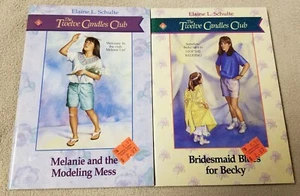 The Twelve Candles Club Series by Elaine Schulte Christian Youth 2 Books Lot 5 6 - Bild 1 von 3