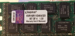 Kingston ValueRAM KVR16R11D4K4/32I 32GB Arbeitsspeicher 1600MHz - Bild 1 von 2