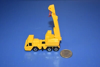 Vintage England Matchbox Lesney 1976 No. 49 Yellow Crane Truck!  - Image 1 of 4