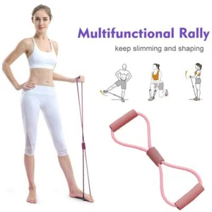Yoga Fitness Resistance Bands TPE Rubber for Full Body Workout Hot C9 - Picture 1 of 11