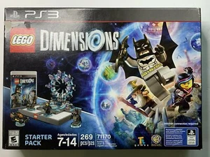 LEGO Dimensions PS3 Starter Pack 71170 Building Toy Batman 269 PIEZAS - Imagen 1 de 10