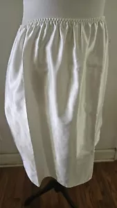 Sujetador de colección marfil sedoso POLI SATINADO talla 16 eur 44 MEDIO DESLIZAMIENTO cubierta abertura lateral - Imagen 1 de 7