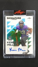2023 Leaf Signature Series Football - Kendre Miller - Encased XRC Auto #d 1/1