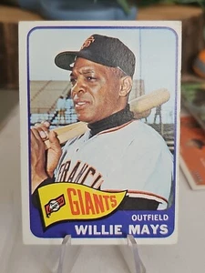 1965 TOPPS #250 WILLIE MAYS GIANTS EX-MT Sharp O/C - Picture 1 of 6