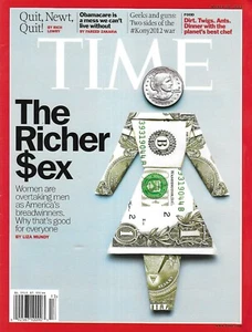 Time Magazine Women Breadwinners Newt Gingrich Obamacare Rachel Weisz 2012 - Picture 1 of 6