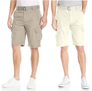 Calvin Klein Jeans Men's Belted Ripstop 6 Pocket Cargo Short - Picture 1 of 4