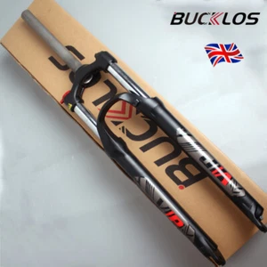 26/27.5/29" Suspension Forks 100mm Travel 1-1/8" MTB Bike Front Disc 9mm QR AL - Picture 1 of 12