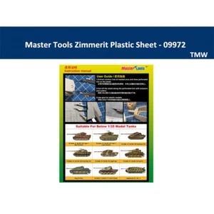 Trumpeter Master Tools 09972 Zimmerit Kunststoffplatte DIN A4 Modellzubehör - Bild 1 von 3