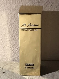 NIB M.ASAM RESVERATROL PREMIUM 30 ML FRAGRANCE FREE SERUM 1 OZ - Picture 1 of 1