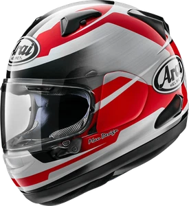 Arai Quantum-X Helmet - Steel Red - Picture 1 of 9