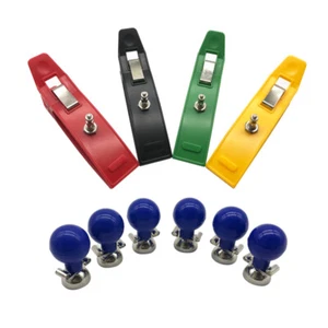 Adult Chest Suction Cup Bulb And Limb Clamp Ag AgCI ECG EKG Electrodes 1Set - Picture 1 of 5