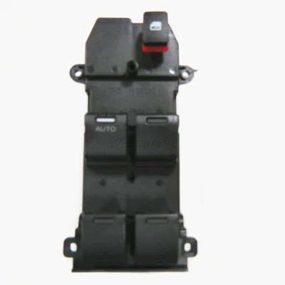 Interruptor de ventana principal eléctrico delantero izquierdo para Honda City Fit 2003 2004 2005 2006-2012 Foto 1 de 4