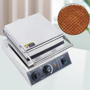 Eierrollenmaschine kommerziell antihaftbeschichtet elektrisch niederländisch Stroopwafels Bäcker Maschine - Bild 1 von 21