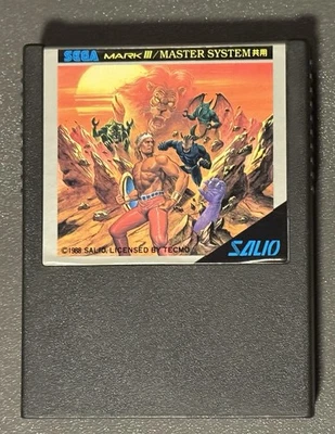 Rygar Argos no Juujiken Sega Mark III 3 Japón Importación TECMO EE. UU. Vendedor PROBADO Foto 1 de 3