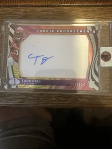 2023 Panini Illusions Tank Dell Endorsements Rookie Auto RC 061/334 Texans - Bild 1 von 6
