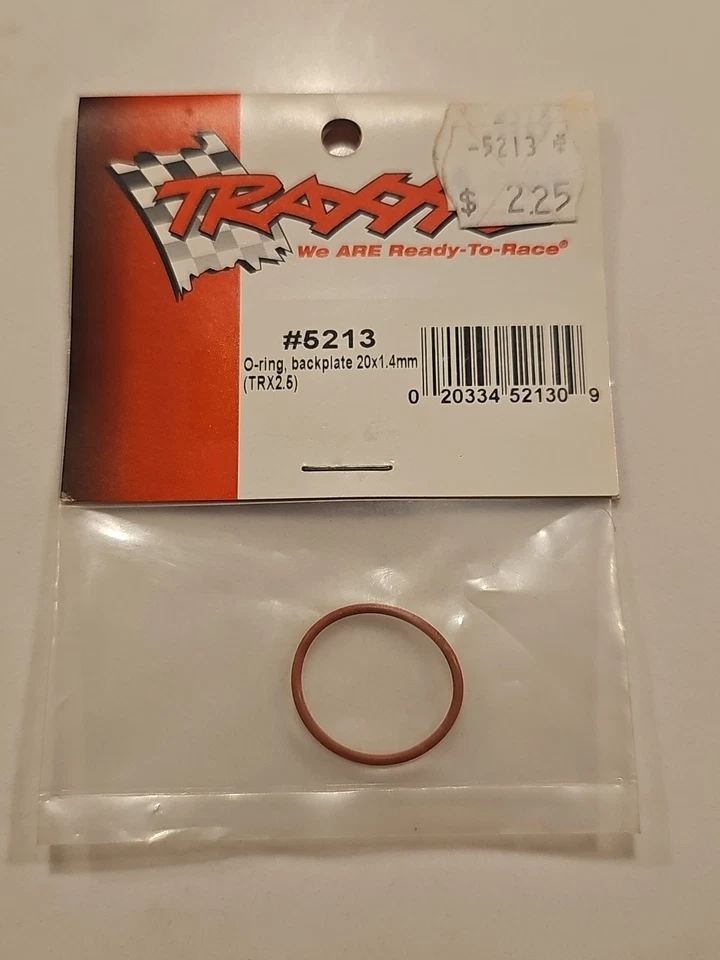 Traxxas 5213 O-ring backplate 20x1.4mm TRX 2.5 NEW IN PACKAGE TRA5213  - Image 1 of 1