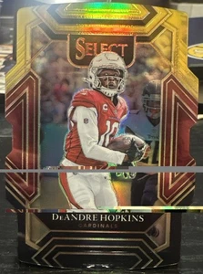 DeAndre Hopkins 2021 Panini Select #203 Black and Yellow Prizm Die Cut card - Picture 1 of 2