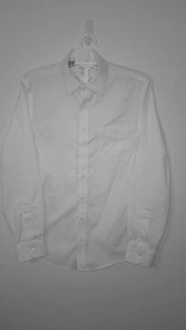Brooks Brothers Slim Fit Men 15 34 White Long Sleeve Button Up Dress Shirt - Picture 1 of 9