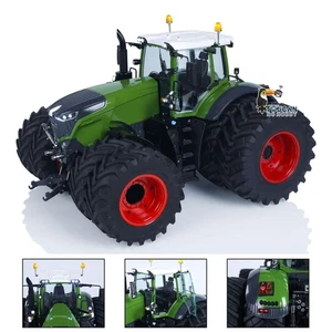 Double Wheeled LESU 4x4 1/14 Metal Hydraulic RC Tractor Car Sound Radio Control - Picture 1 of 12