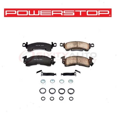 PowerStop Front Disc Brake Pad & Hardware Kit for 1987 Chevrolet R20 - oo - Imagem 1 de 4