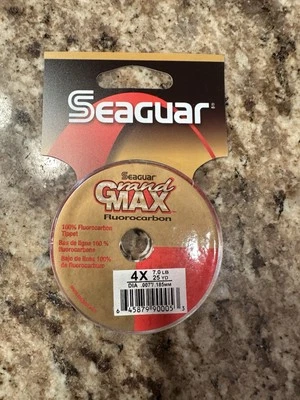 Tipeta de fluorocarbono Seaguar Grand Max nueva stock antiguo varias opciones disponibles Foto 1 de 4