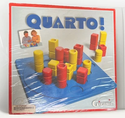 QUARTO! RARE RETIRED VERSION Wooden Board Game 1991 BRAND NEW SEALED - Image 1 of 4