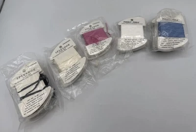 28xNeedlepoint/Embroidery THREAD RAINBOW GALLERY Assorted Pebbly Perle New &Used - Image 1 of 4