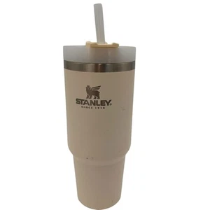 Stanley Cream The Quencher Travel Tumbler 30 oz NWOT - Picture 1 of 8