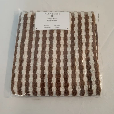 Toalla de mano Terry Check paracaídas para Target nueva con etiquetas Foto 1 de 3