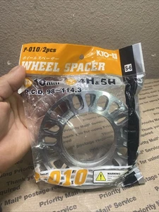 Project KICS / KYO-EI Universal Wheel Spacers (10mm, Pair)   P-010-2P - Picture 1 of 10