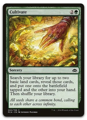 Cultivate #62 (LP) Planechase Anthology PCA Magic MTG - Image 1 of 2