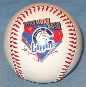 Columbus Clippers Minor League Baseball Birthday Bash Baseball - Picture 1 of 2
