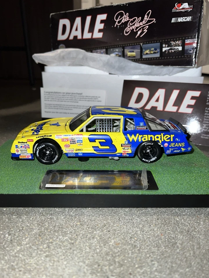 Dale Earnhardt the Movie Wrangler 1987 Monte Carlo Pass in the Grass 1:24 Scale - Image 1 of 4
