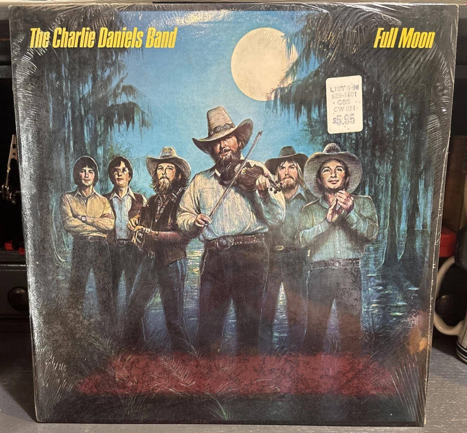 The Charlie Daniels Band - Full Moon - LP FE36571 Vinyl Epic 1980 - /