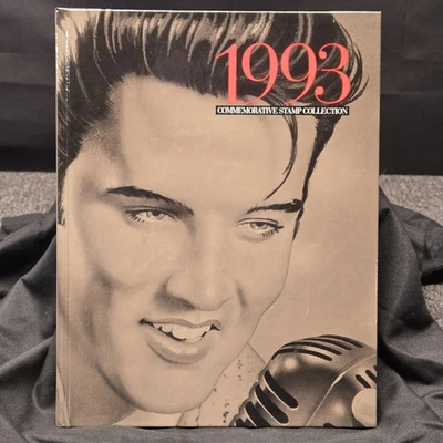 1993 Commemorative Stamp Collection Complete & Mounted Elvis Cover - Image 1 of 4