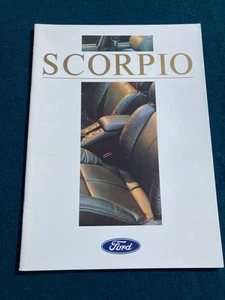 Ford Scorpio Brochure 1988, UK issue - Nov 1987 - Granada, Scorpio 4x4 - Picture 1 of 3
