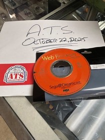 ****Vintage SEGA Dreamcast Web Browser (Sega Dreamcast, 1999) AT&T Plant Web****