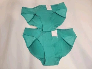 Women's Invisible Edge Bikini Underwear - Auden Green Size XS(0-2) - Picture 1 of 5