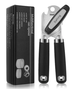 Can Opener Manual, Heavy Duty Handheld Strong Can Opener with Soft Touch Hand... - Picture 1 of 7
